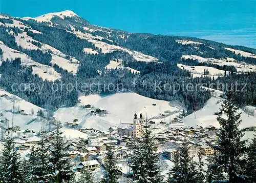 AK / Ansichtskarte Hopfgarten_Brixental Gegen Hohe Salve Hopfgarten Brixental