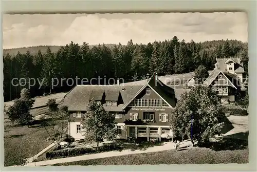 AK / Ansichtskarte Zwieselberg_Freudenstadt Schwarzwaldgasthof Auerhahn Kurort Wintersportplatz im Schwarzwald Zwieselberg_Freudenstadt