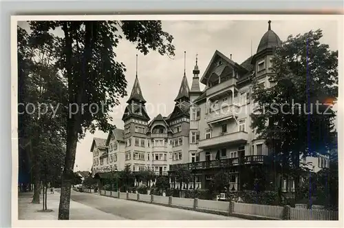 AK / Ansichtskarte Freudenstadt Hotel Waldeck Kurort im Schwarzwald Freudenstadt