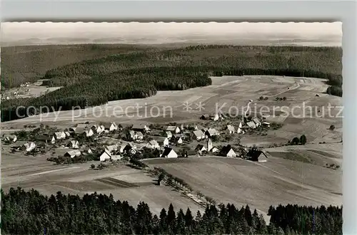 AK / Ansichtskarte Igelsberg Hoehenluftkurort im Schwarzwald Haus Libanon Fliegeraufnahme Igelsberg