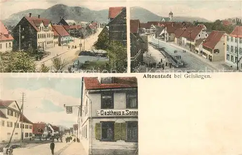 AK / Ansichtskarte Altenstadt_Geislingen_Steige Gasthaus zur Sonne  Altenstadt_Geislingen