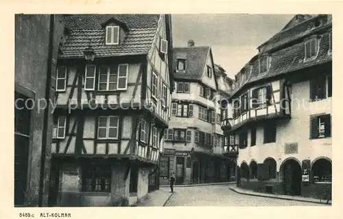 AK / Ansichtskarte Colmar_Haut_Rhin_Elsass Altstadt Motiv Colmar_Haut_Rhin_Elsass