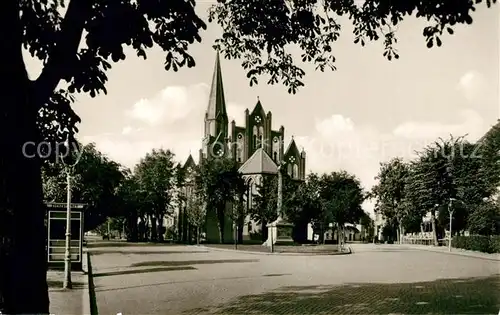 AK / Ansichtskarte Lauenburg_Elbe Kirche Lauenburg Elbe