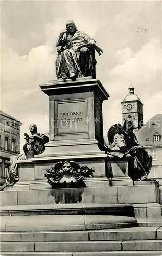 AK / Ansichtskarte Schweinfurt Rueckert Denkmal Schweinfurt