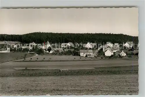 AK / Ansichtskarte Igelsberg Blick ueber die Felder Gasthof zur Krone Kurort im Schwarzwald Igelsberg