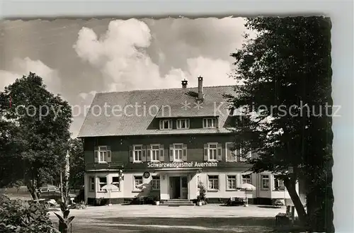 AK / Ansichtskarte Zwieselberg_Freudenstadt Schwarzwaldgasthof Auerhahn Kurort im Schwarzwald Zwieselberg_Freudenstadt