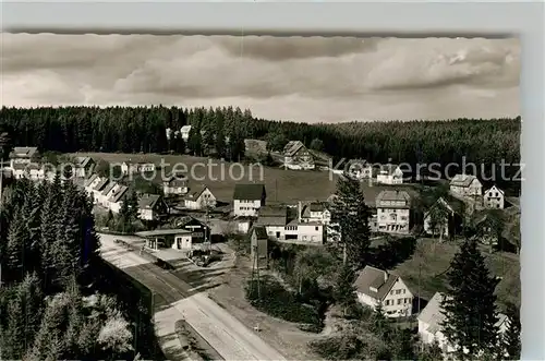 AK / Ansichtskarte Kniebis_Freudenstadt Schwarzwaldhochstrasse Fliegeraufnahme Kniebis_Freudenstadt