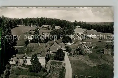 AK / Ansichtskarte Zwieselberg_Freudenstadt Teilansicht mit Landhaus Armbruster Kurort Wintersportplatz im Schwarzwald Fliegeraufnahme Zwieselberg_Freudenstadt