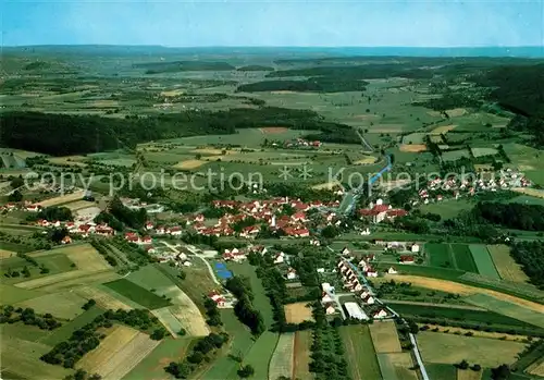 AK / Ansichtskarte Muehlhofen_Uhldingen Muehlhofen Fliegeraufnahme Muehlhofen