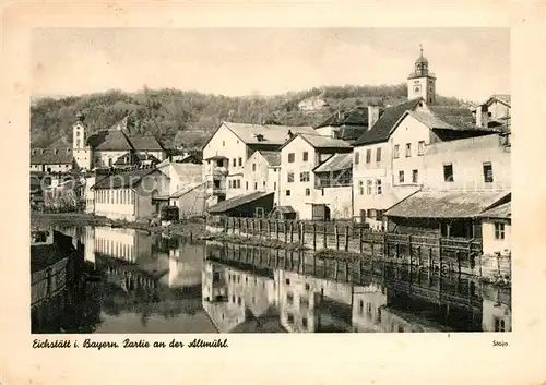 AK / Ansichtskarte Eichstaett_Oberbayern Altmuehlpartie Eichstaett_Oberbayern