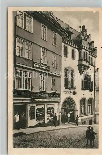 AK / Ansichtskarte Marburg_Lahn Kaffeehaus Markees  Marburg_Lahn