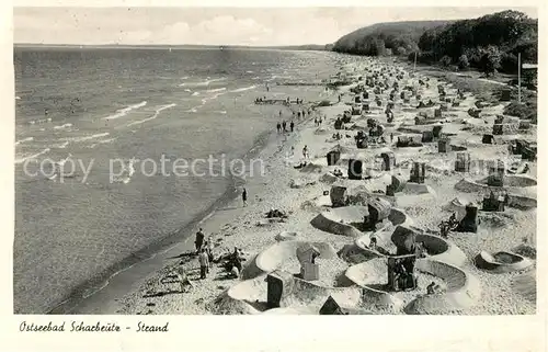 AK / Ansichtskarte Scharbeutz_Ostseebad STrand Scharbeutz_Ostseebad