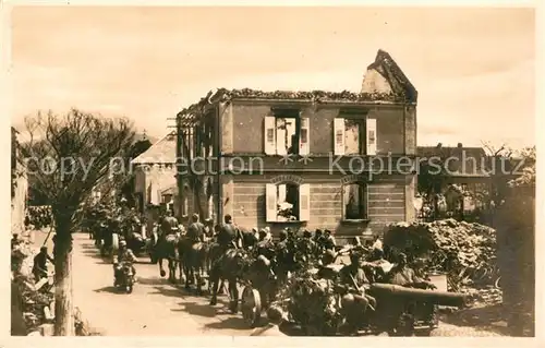 AK / Ansichtskarte Neuenburg_Rhein Nach der Beschiessung von 11. bis 18 Juni 1940 Neuenburg Rhein