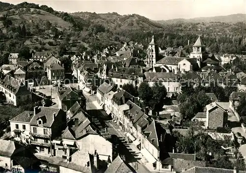 AK / Ansichtskarte Correze Vue generale aerienne Correze