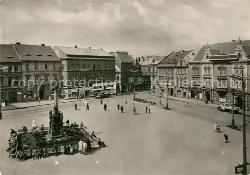 AK / Ansichtskarte Most_Tschechien Mirove namesti Most_Tschechien