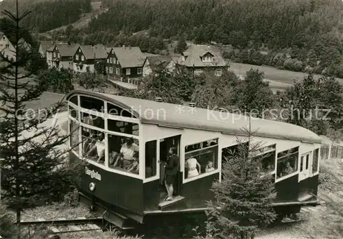 AK / Ansichtskarte Oberweissbach Zahnradbahn Oberweissbach