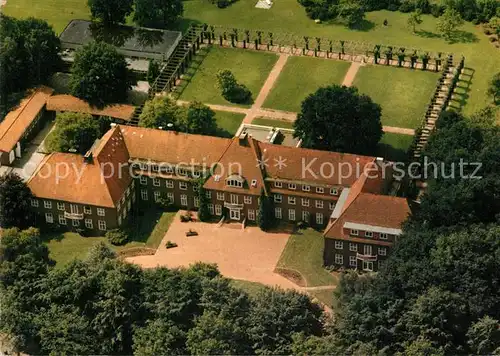 AK / Ansichtskarte Cloppenburg Fliegeraufnahme Kardinal von Galen Haus Cloppenburg