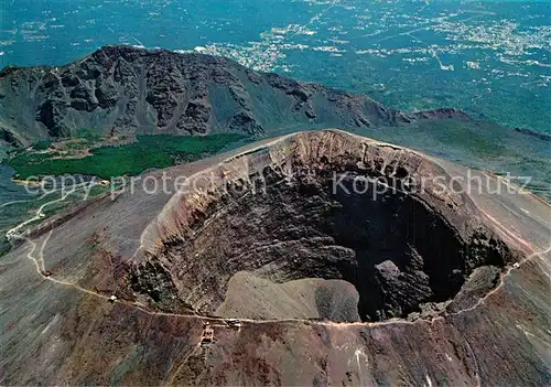 AK / Ansichtskarte Vulkane_Geysire_Vulcans_Geysers Napoli Vesuvio Veduta Aerea Vulkane_Geysire