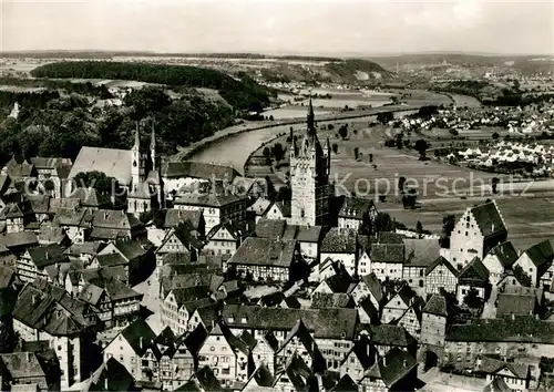 AK / Ansichtskarte Bad_Wimpfen Fliegeraufnahme Bad_Wimpfen