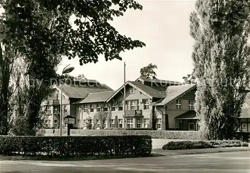 AK / Ansichtskarte Sommerfeld_Kremmen Hellmuth Ulrich Klinik Sommerfeld Kremmen