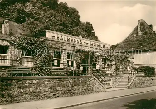 AK / Ansichtskarte Ruebeland_Harz Baumanns Hoehle Ruebeland_Harz