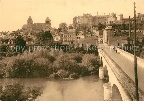 AK / Ansichtskarte Saint Aignan_Loir et Cher Pont sur le Cher  Saint Aignan Loir et Cher