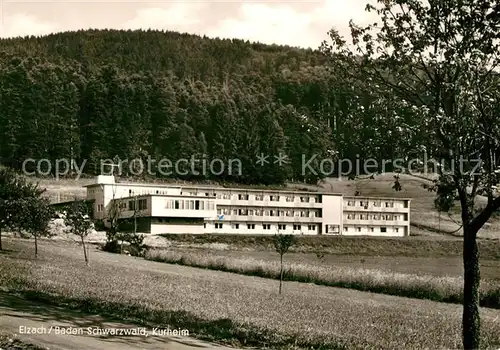 AK / Ansichtskarte Elzach Kurheim Elzach