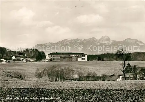 AK / Ansichtskarte Glonn_Ebersberg Marienheim Wendelstein Glonn Ebersberg