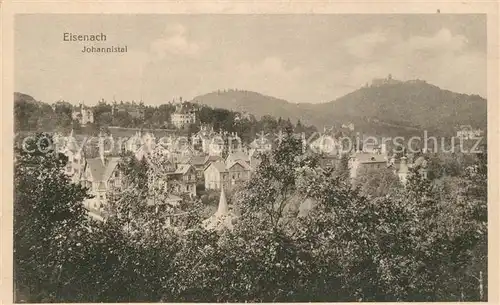 AK / Ansichtskarte Eisenach_Thueringen Panorama Johannistal Eisenach Thueringen