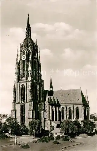 AK / Ansichtskarte Frankfurt_Main Dom Frankfurt Main