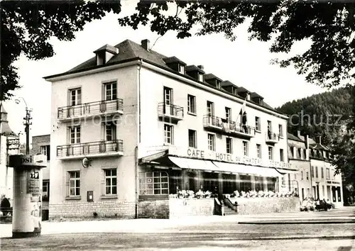 AK / Ansichtskarte Larochette_Luxembourg Hotel du Chateau Tout Confort Grande Terrasse Larochette Luxembourg