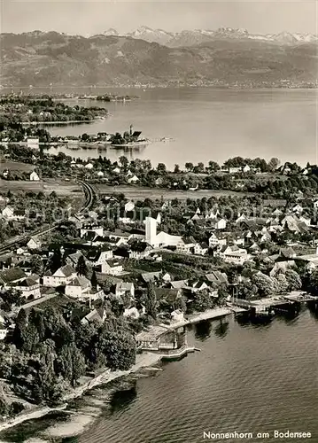 AK / Ansichtskarte Nonnenhorn am Bodensee Fliegeraufnahme Nonnenhorn