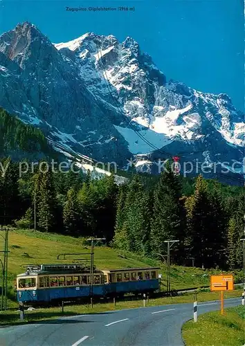 AK / Ansichtskarte Zahnradbahn Zugspitze  Zahnradbahn