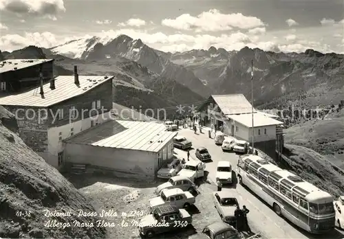 AK / Ansichtskarte Passo_Sella Albergo Maria Flora Passo_Sella