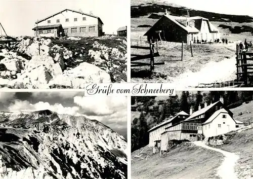 AK / Ansichtskarte Schneeberg_Unterfranken Berghaeuser Schneeberg Unterfranken