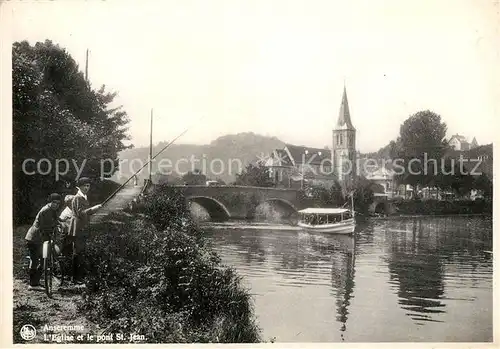 AK / Ansichtskarte Anseremme Eglise et le pont St Jean Anseremme