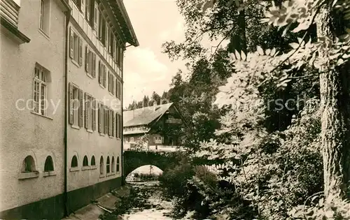 AK / Ansichtskarte Bonndorf_Schwarzwald Kindererholungsheim des Landkreises Karlsruhe Steinabad Bonndorf Schwarzwald