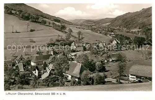 AK / Ansichtskarte Oberprechtal Panorama Luftkurort im Schwarzwald Oberprechtal