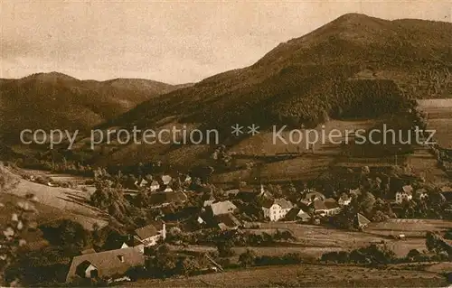 AK / Ansichtskarte Prechtal Panorama Schwarzwald Kupfertiefdruck Prechtal