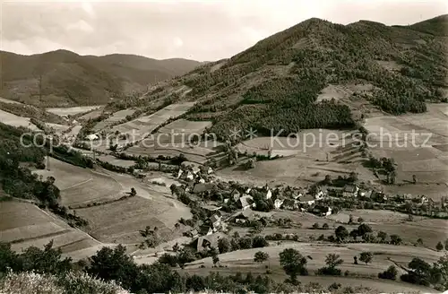 AK / Ansichtskarte Oberprechtal Landschaftspanorama Schwarzwald Oberprechtal