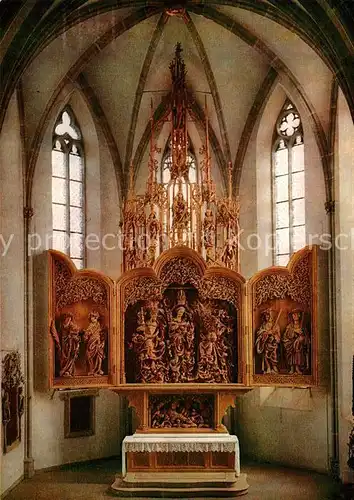 AK / Ansichtskarte Breisach_Rhein St Stephansmuenster Hochaltar des Meisters H. L. 16. Jhdt. Breisach Rhein