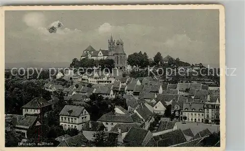 AK / Ansichtskarte Breisach_Rhein Stadtbild mit Muenster Breisach Rhein