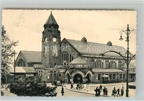 AK / Ansichtskarte Giessen_Lahn Bahnhof Giessen_Lahn