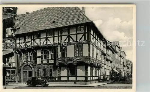 AK / Ansichtskarte Luebeck Fachwerkhaus Innenstadt Luebeck