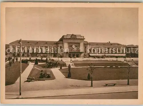 AK / Ansichtskarte Mulhouse_Muehlhausen La Gare Bahnhof Mulhouse Muehlhausen