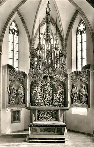 AK / Ansichtskarte Breisach_Rhein St Stephansmuenster Hochaltar Breisach Rhein