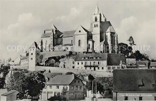 AK / Ansichtskarte Breisach_Rhein Hagenbachturm St Stephansmuenster Breisach Rhein