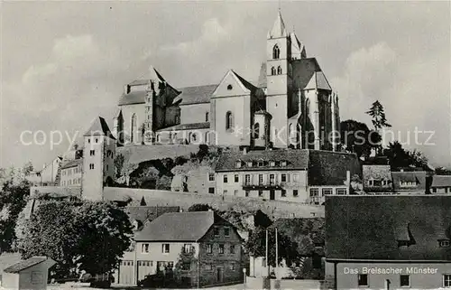 AK / Ansichtskarte Breisach_Rhein Muensterberg St Stephansmuenster Breisach Rhein