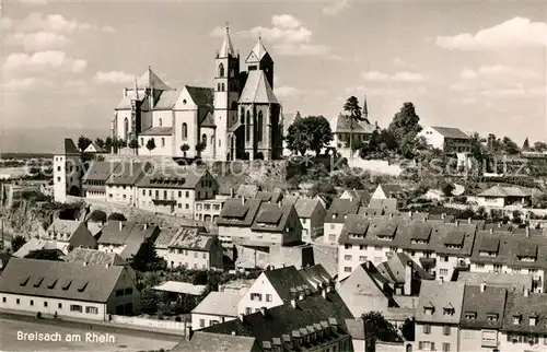 AK / Ansichtskarte Breisach_Rhein Muensterberg Jugendherberge St Stephansmuenster Breisach Rhein