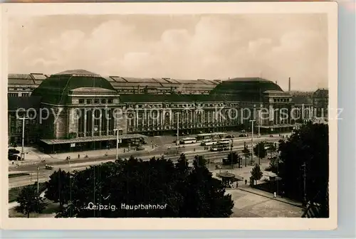 AK / Ansichtskarte Leipzig Hauptbahnhof Leipzig